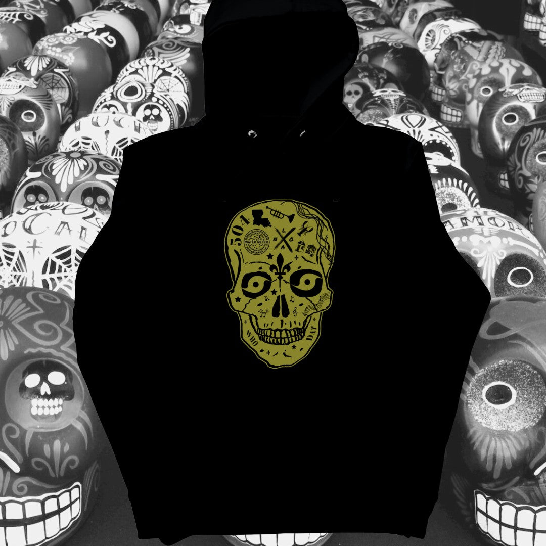  America's Finest Apparel New Orleans Sugar Skull