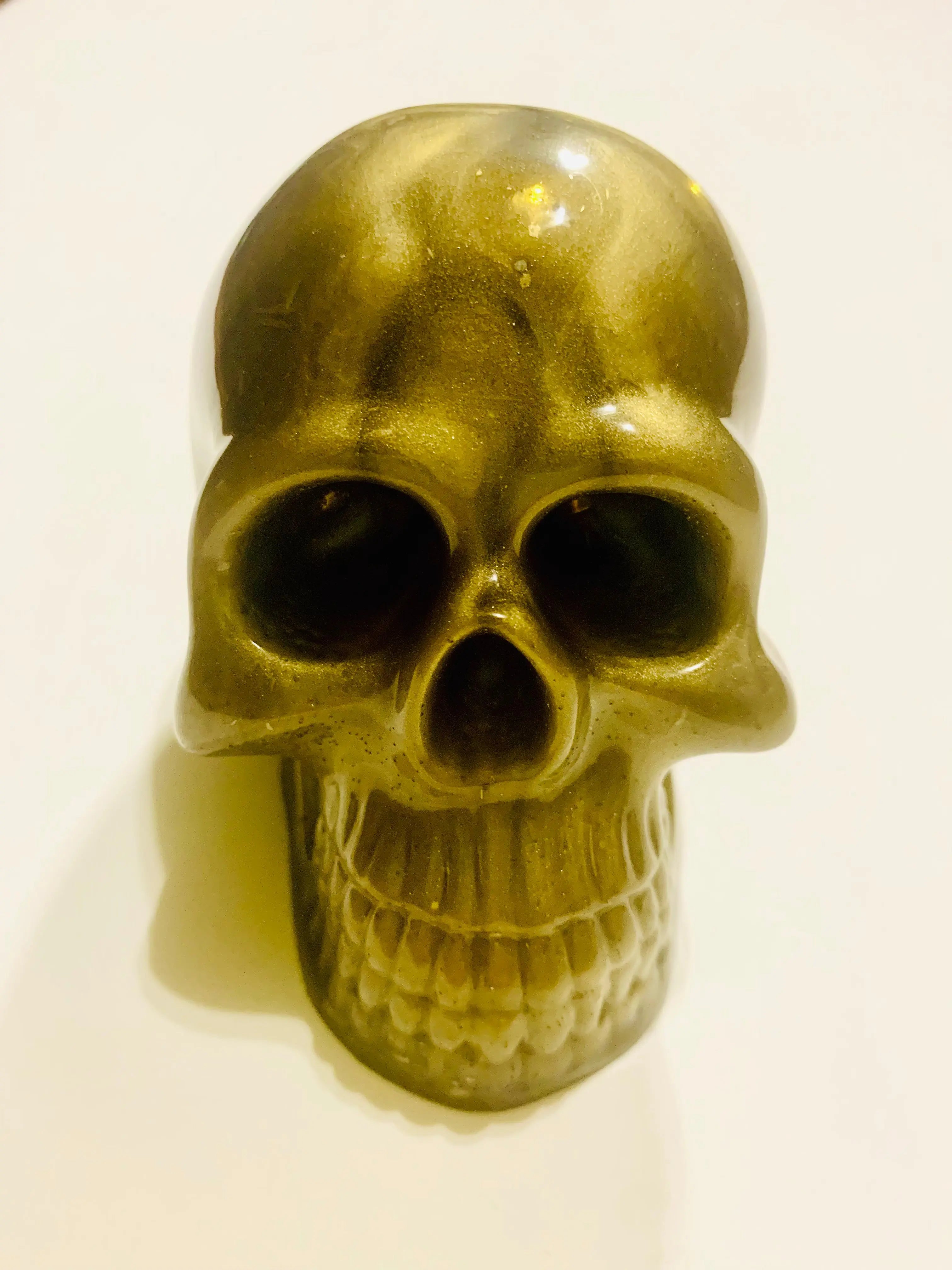 Gold Bead Skull Nola Kulture